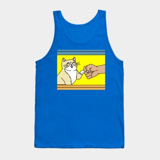 Best Retro Cat Owner Of All Time Tank Top